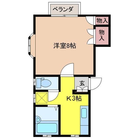 ハウス　モンブランの物件間取画像